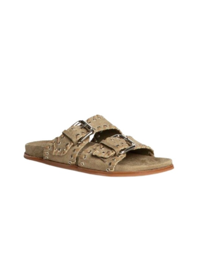 sandalias planas corina m5455 VERDE