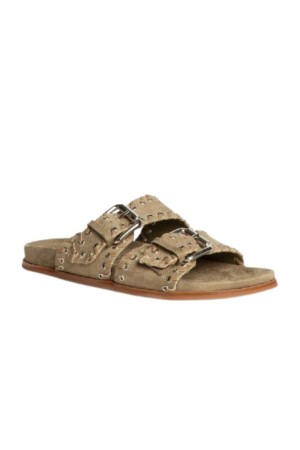 sandalias planas corina m5455 VERDE