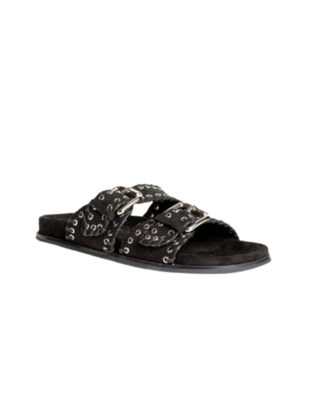 sandalias planas corina m5455 NEGRO