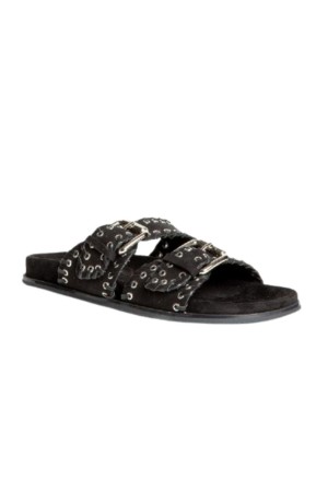 sandalias planas corina m5455 NEGRO