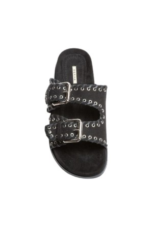 sandalias planas corina m5455 NEGRO