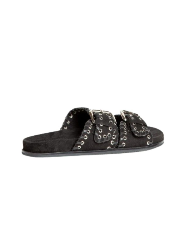 sandalias planas corina m5455 NEGRO