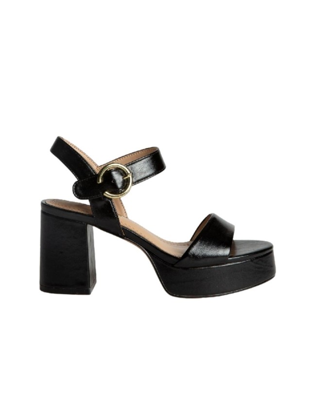 sandalias tacon corina negro m5360