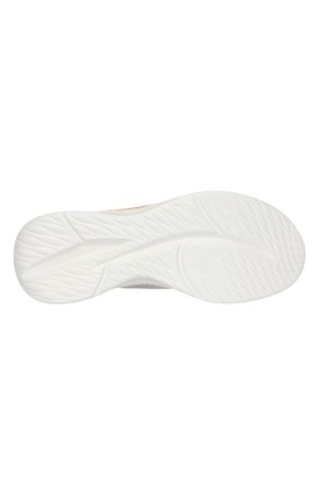 deportivos fitness skechers slip-ins gris-naranja 210810