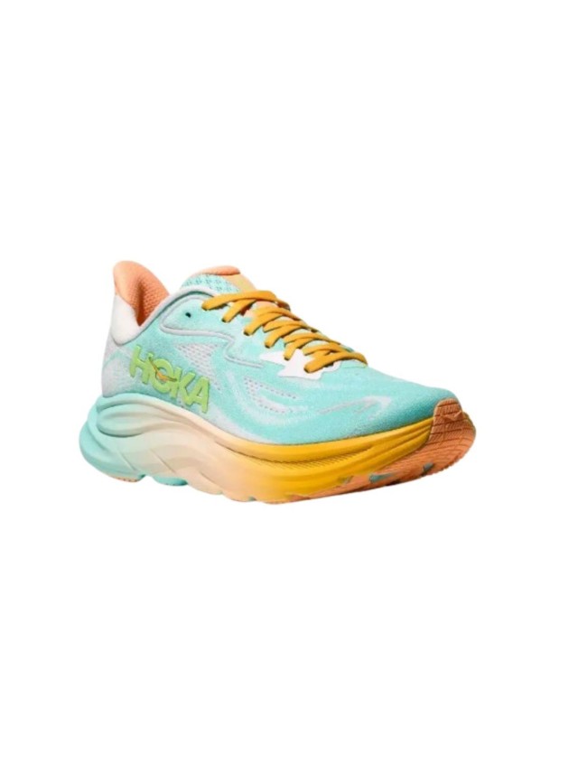 deportivos hoka clifton 10 celeste...