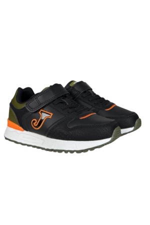 deportivos casual joma negro-verde tornadojr2531v