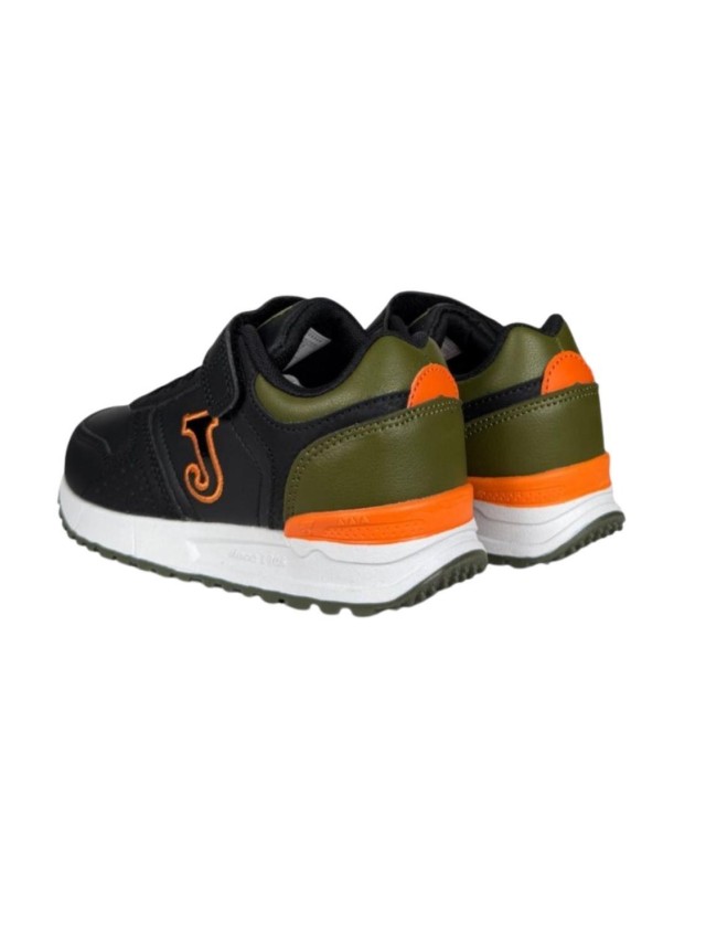deportivos casual joma negro-verde...