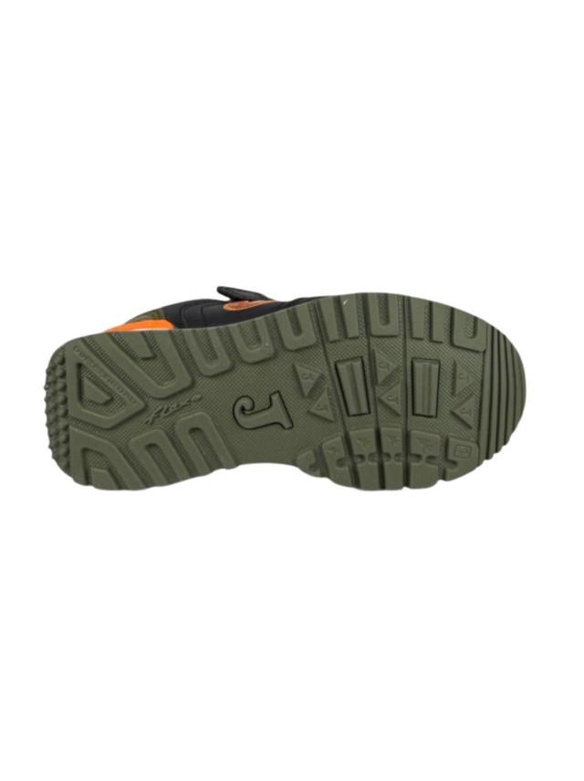 deportivos casual joma negro-verde...