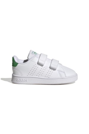 deportivos casual adidas advantage cf blanco-verde gw6500