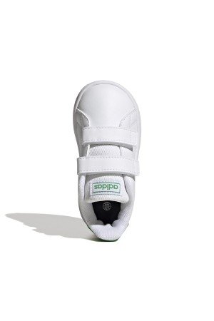deportivos casual adidas advantage cf blanco-verde gw6500