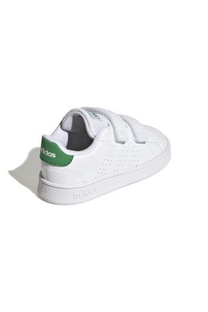 deportivos casual adidas advantage cf blanco-verde gw6500