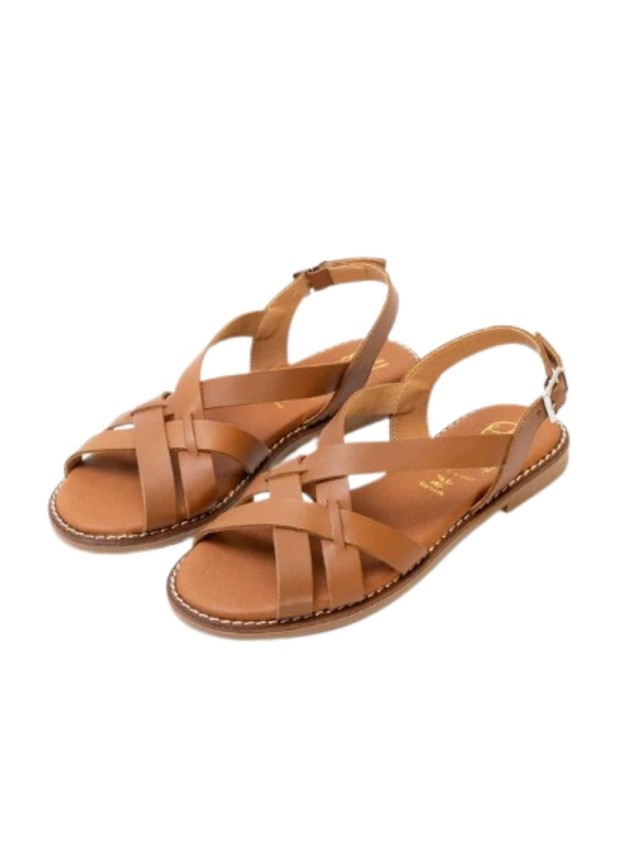 sandalias planas sandals roble 5573