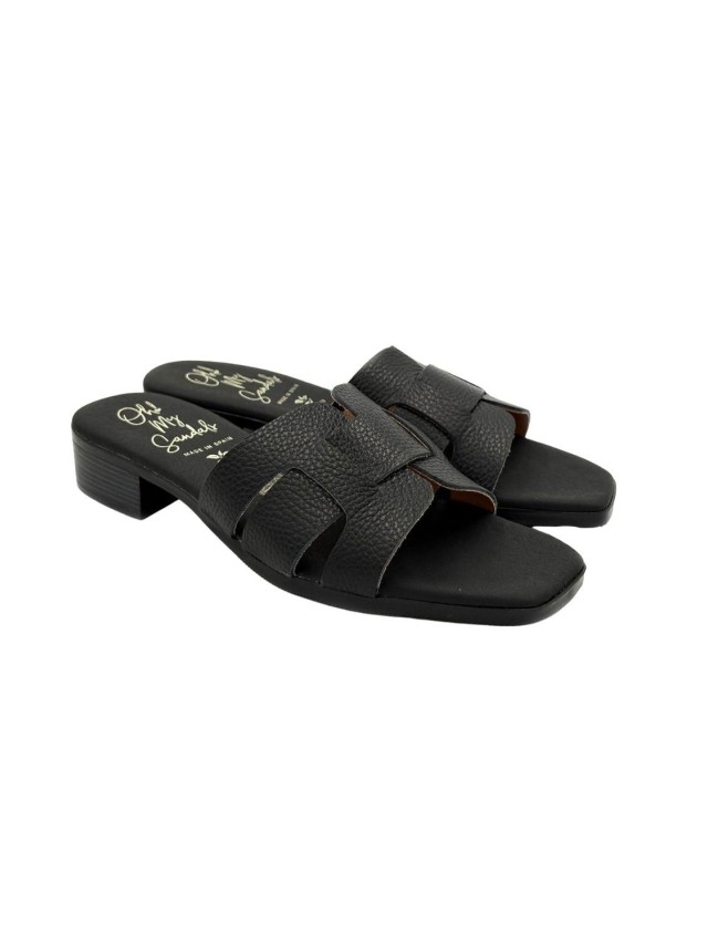 sandalias planas sandals 5600 NEGRO