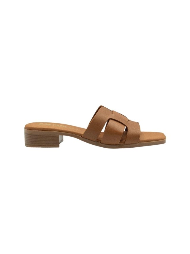 sandalias planas sandals 5600 BRANDY