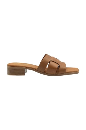 sandalias planas sandals 5600 BRANDY