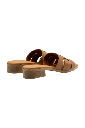 sandalias planas sandals 5600 BRANDY
