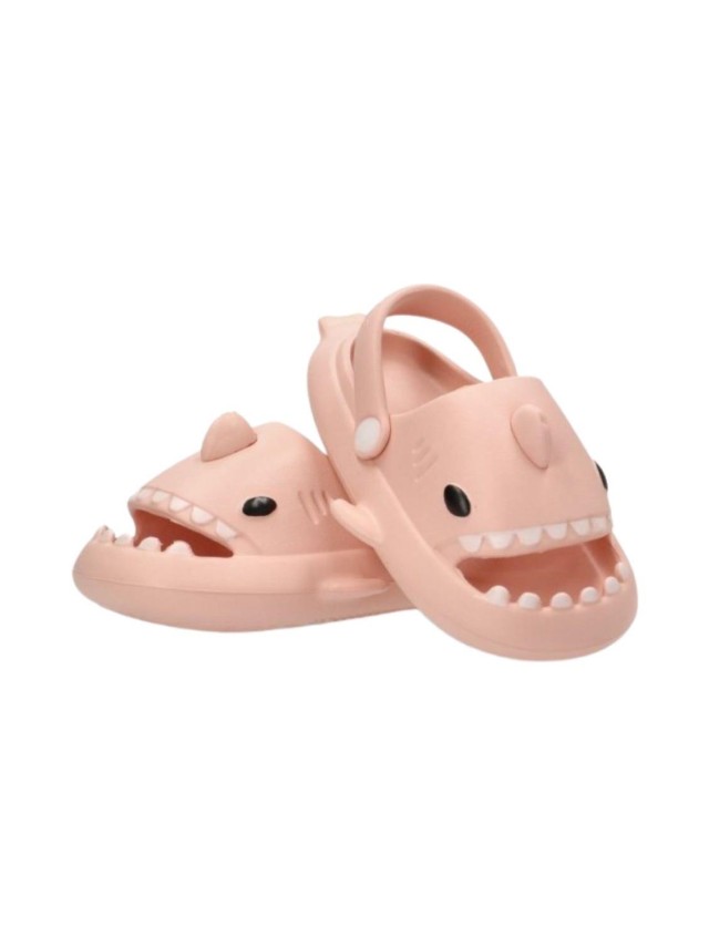 zuecos jomix cros tiburon ROSA