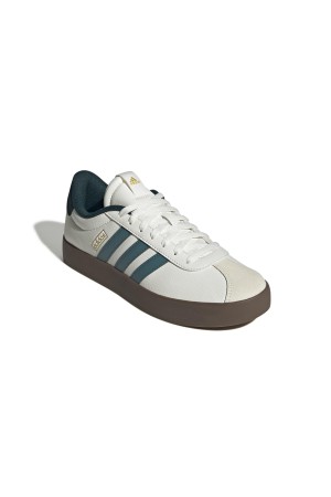 deportivos casual adidas court 3.0 blanco-verde jr8635