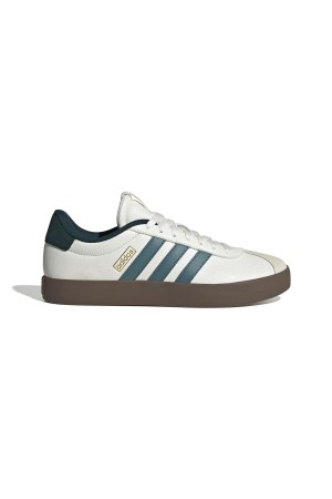 deportivos casual adidas court 3.0 blanco-verde jr8635
