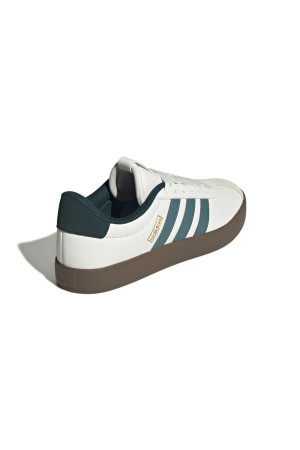 deportivos casual adidas court 3.0 blanco-verde jr8635