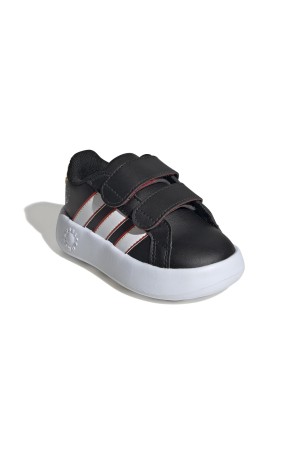 deportivos adidas court mickey negro-blanco jq8071