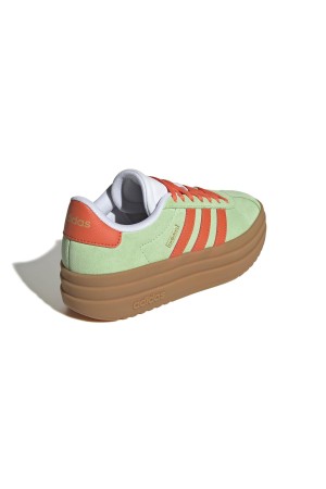 deportivos casual adidas court bold verde-naranja jq4557