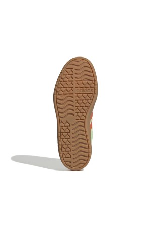 deportivos casual adidas court bold verde-naranja jq4557