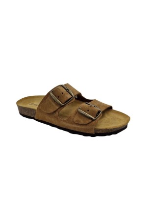 sandalias planas sevillas camel 61904