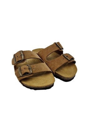 sandalias planas sevillas camel 61904