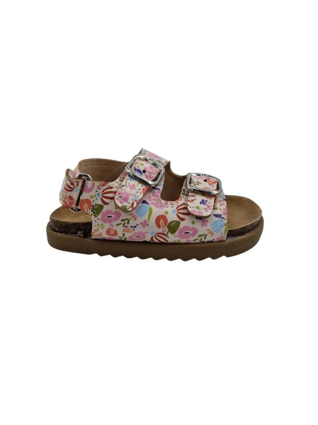 sandalias bubble flores c1304