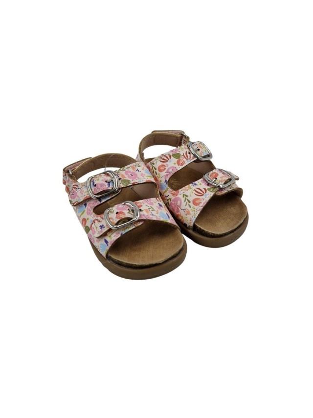 sandalias bubble flores c1304