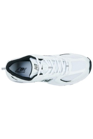 deportivos runnig new balance 530 blanco-negro mr530ewb