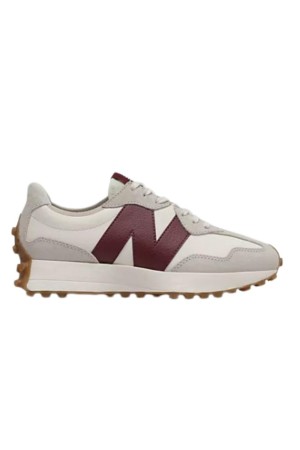 deportivos casual new balance 237 blanco-burdeos ws327ka