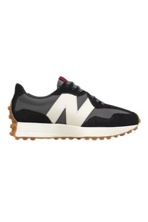 deportivos casual new balance 327 negro ws327kc