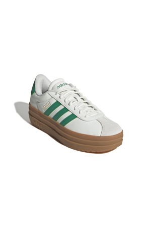 deportivos adidas court bold blanco-verde jq7832