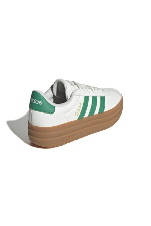 deportivos adidas court bold blanco-verde jq7832