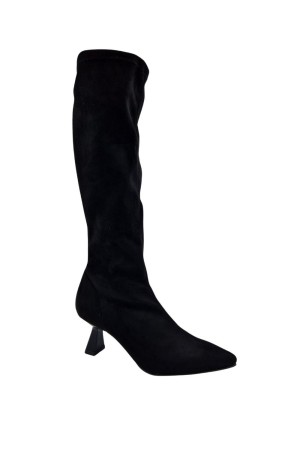 botas tacón daniela vega negro 2208b