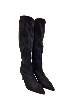 botas tacón daniela vega negro 2208b