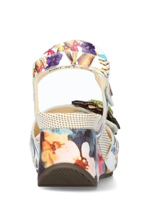 sandalias cuña laura vita beige barry 36