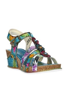 sandalias cuña laura vita turquesa bonito30