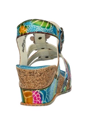 sandalias cuña laura vita turquesa bonito30