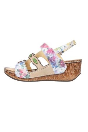 sandalias cuña laura vita beige dino30