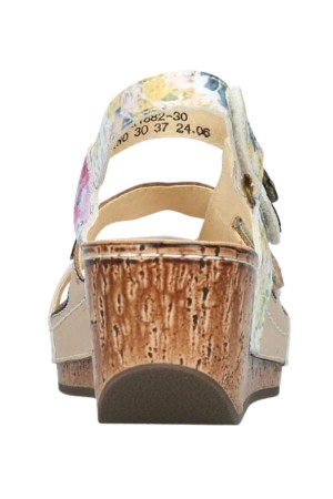sandalias cuña laura vita beige dino30