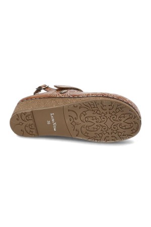 sandalias cuña laura vita taupe facsineo0121