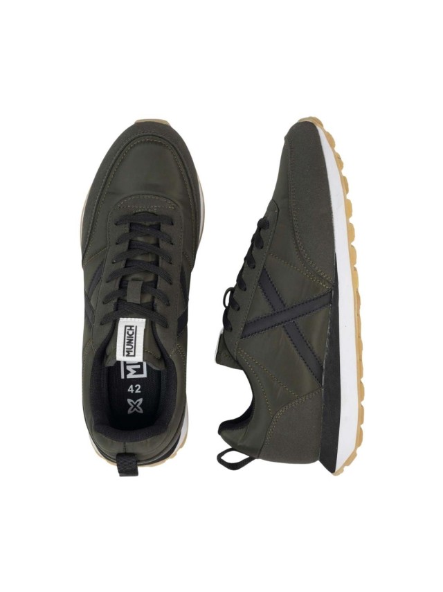 deportivos casual munich rush 05 kaki...