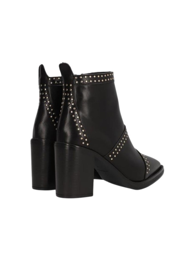 botas tacón alpe negro 5449
