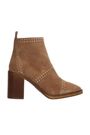botas tacón alpe taupe 5449-11