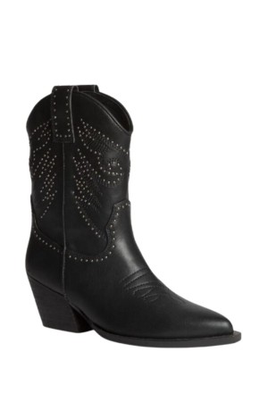 botas cowboy corina negro m5800