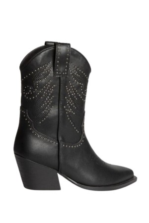 botas cowboy corina negro m5800