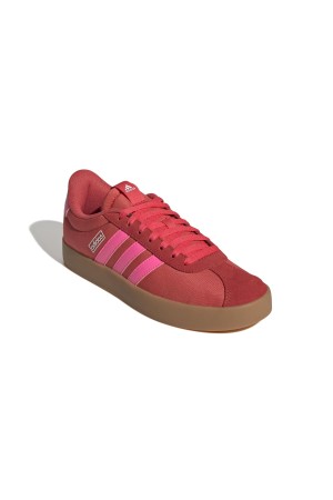 deportivos casual adidas court 3.0 rojo-fuxia js2056